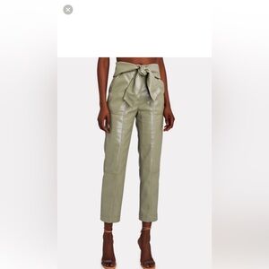 Beautiful light green olive vegan pants, butter soft, new with tag, never worn.
